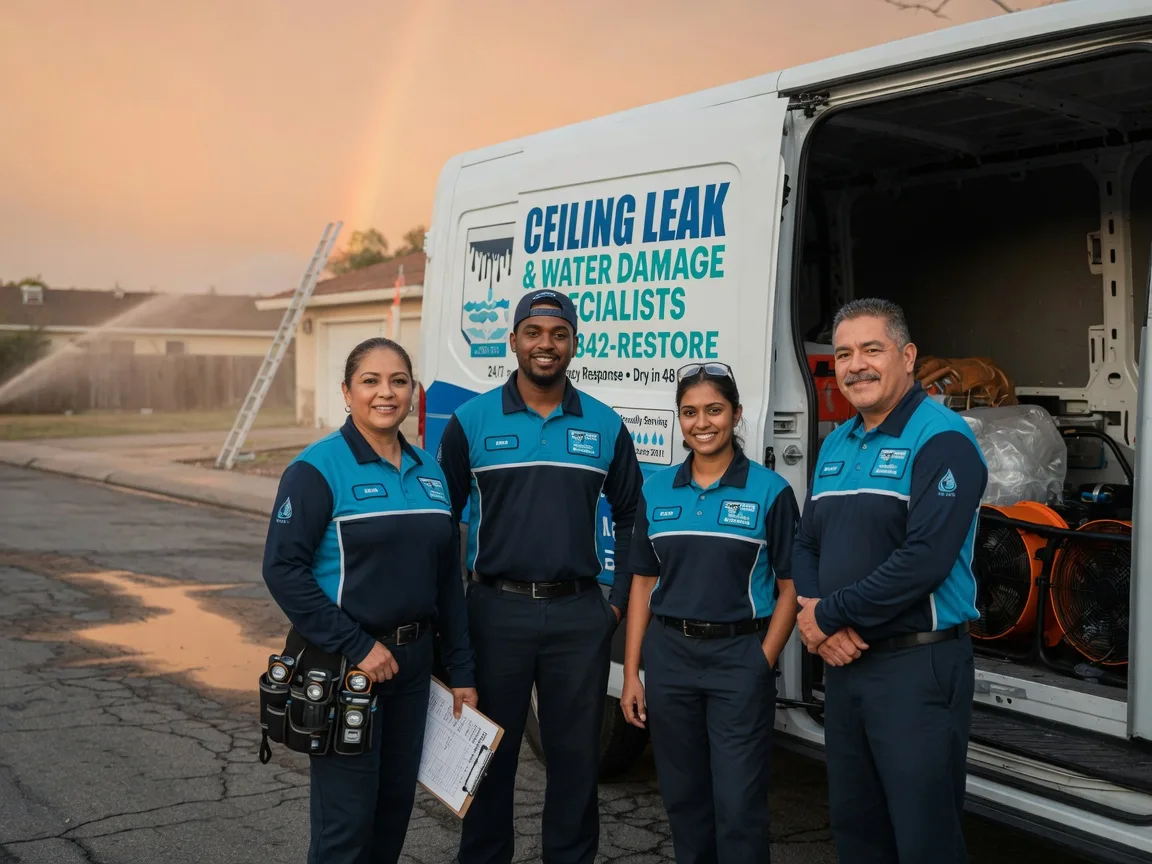 Ceiling Leak Cleanup company in Anita, PA
