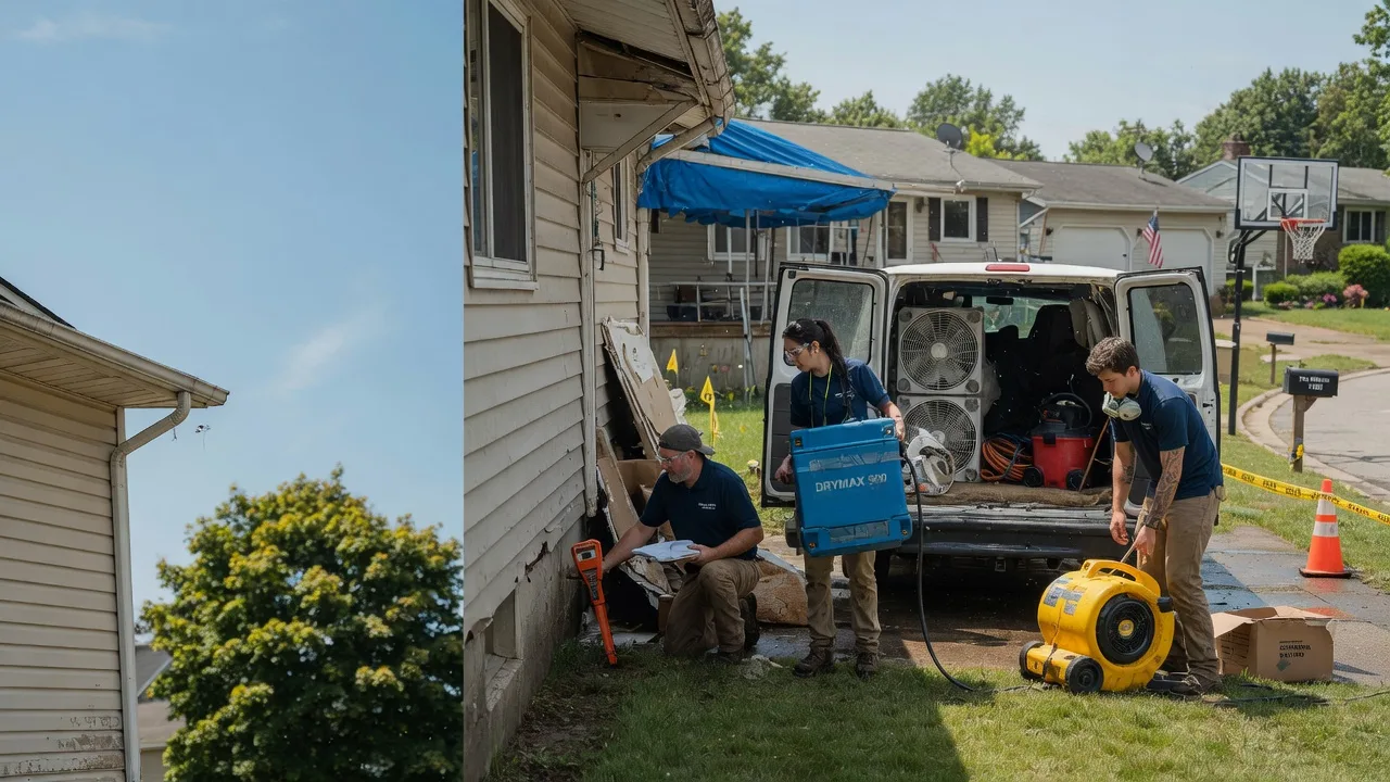 Ceiling Leak Cleanup in Anita, PA near me