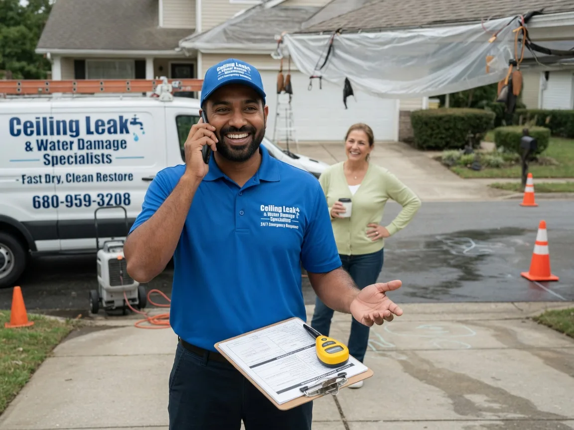 Ceiling Leak Cleanup Anita, PA FAQs